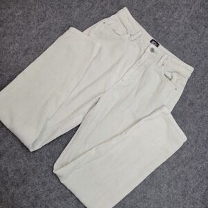 BDG Mom Pants Womens 27 Beige Corduroy High Rise Comfort Streetwear Skinny Leg